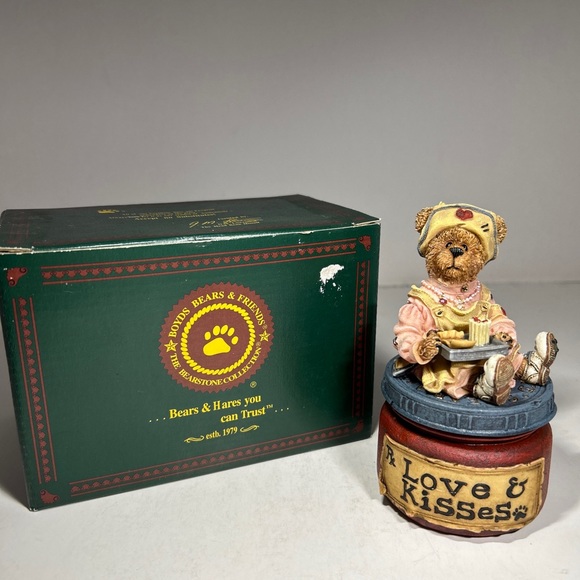 The Boyd’s Bear Collection RX Love & Kisses Nurse Music Box YOU’VE GOT A… - Picture 1 of 14